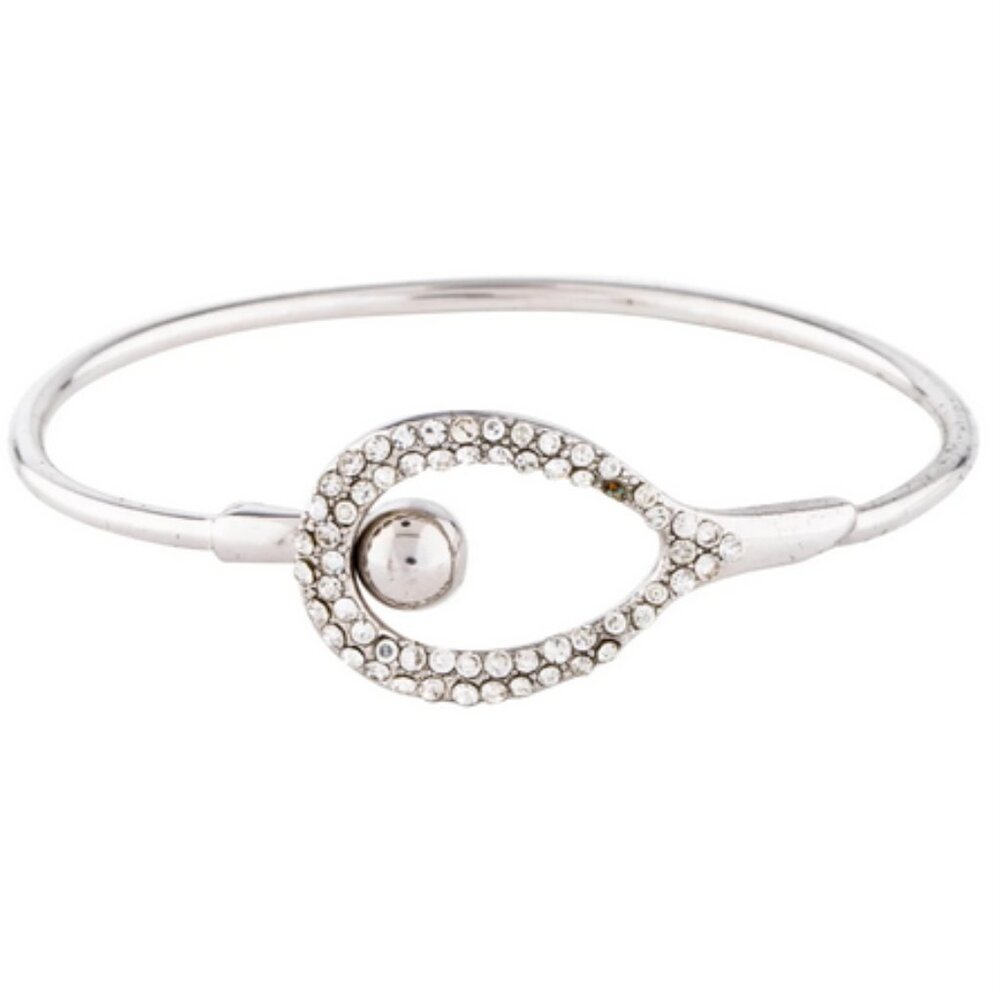 Alexis Bittar Crystal Tension Bangle